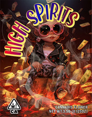 High Spirits(4) 3.5g Mylar Bags - Pre Design