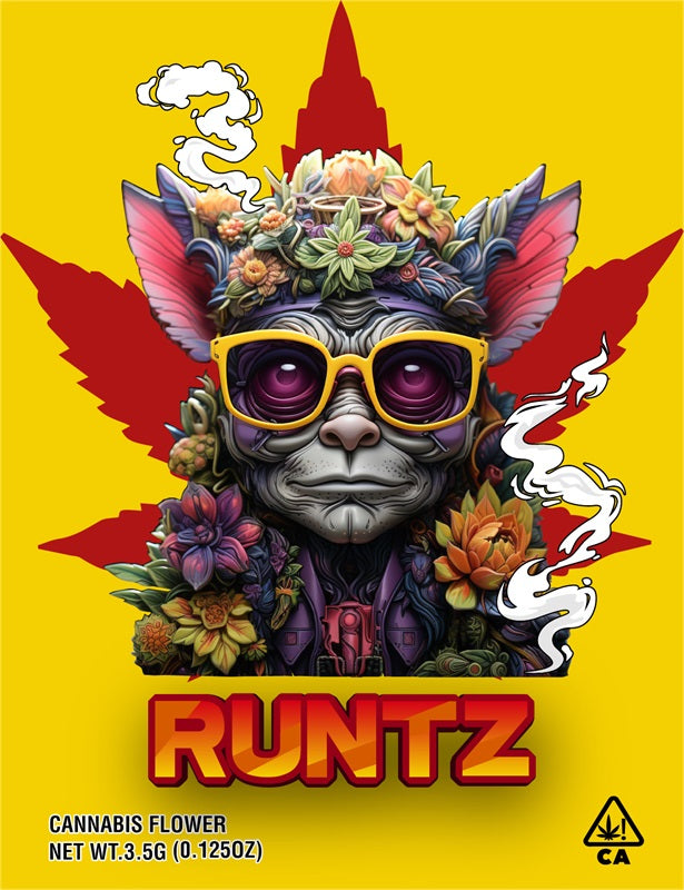 Runtz 3.5g Cannabis Mylar Bags - Pre Made-Style1-2