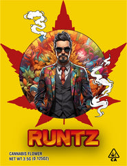 Runtz 3.5g Cannabis Mylar Bags - Pre Made-Style1-4