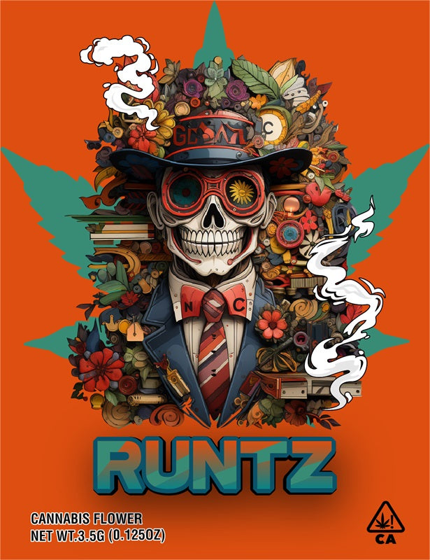 Runtz 3.5g Cannabis Mylar Bags - Pre Made-Style2-5