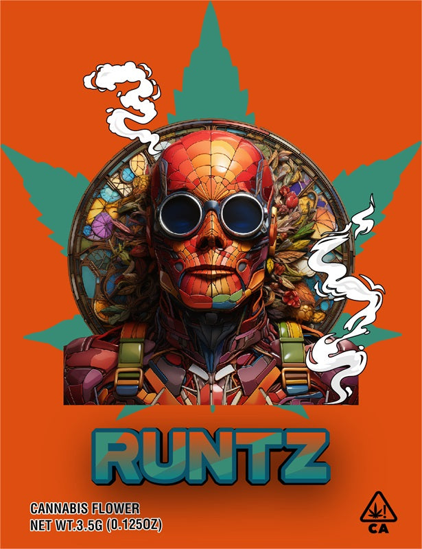 Runtz 3.5g Cannabis Mylar Bags - Pre Made-Style2-6