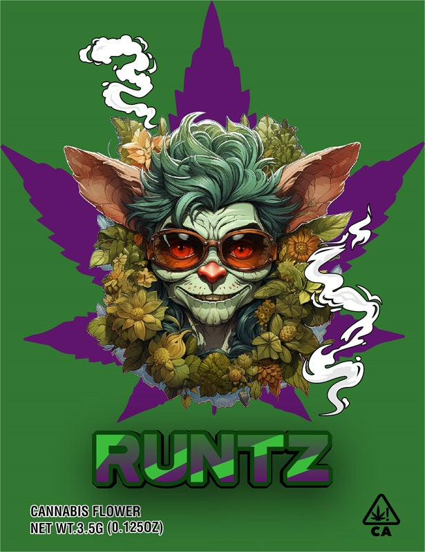 Runtz 3.5g Cannabis Mylar Bags - Pre Made-Style3-3