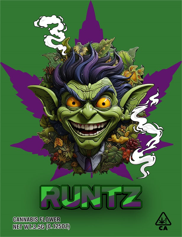 Runtz 3.5g Cannabis Mylar Bags - Pre Made-Style3-5