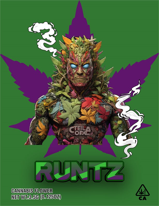 Runtz 3.5g Cannabis Mylar Bags - Pre Made-Style3-6