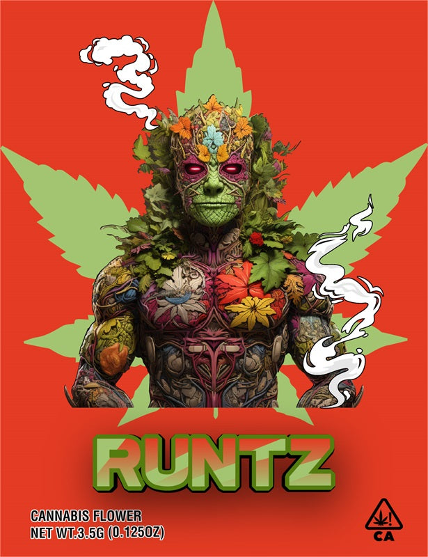 Runtz 3.5g Cannabis Mylar Bags - Pre Made-Style4-1