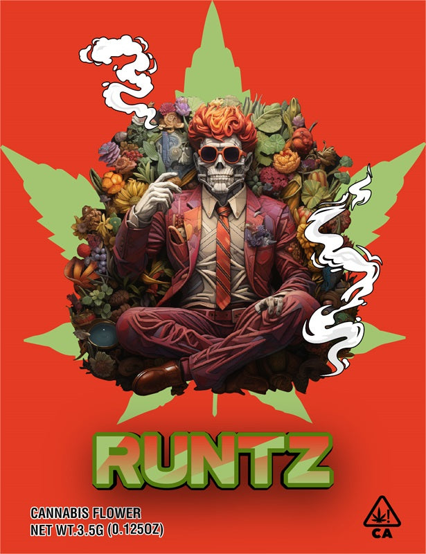 Runtz 3.5g Cannabis Mylar Bags - Pre Made-Style4-3