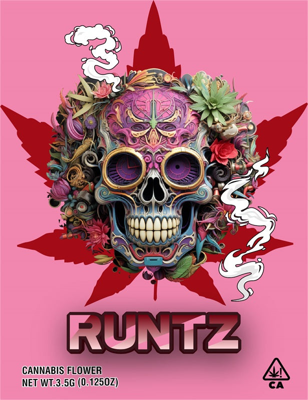 Runtz 3.5g Cannabis Mylar Bags - Pre Made-Style5-1