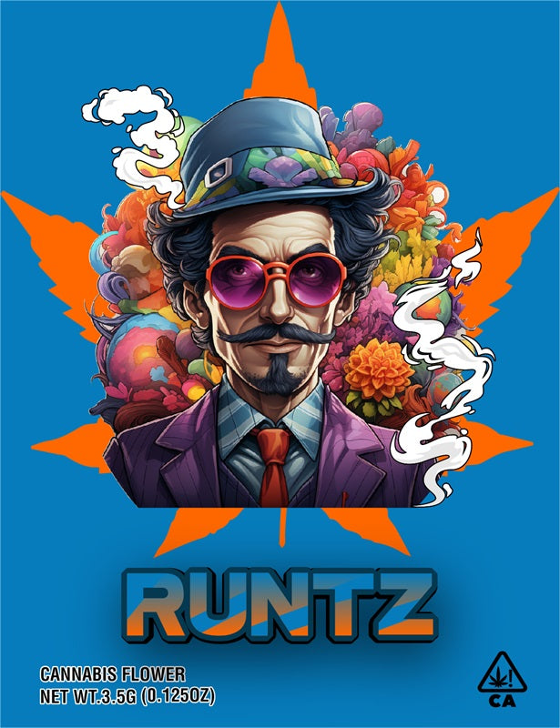 Runtz 3.5g Cannabis Mylar Bags - Pre Made-Style7-5