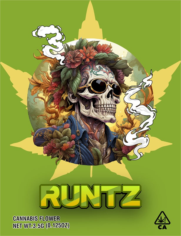 Runtz 3.5g Cannabis Mylar Bags - Pre Made-Style8-1