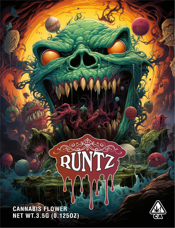 Runtz(11) 3.5g Mylar Bags - Pre Design