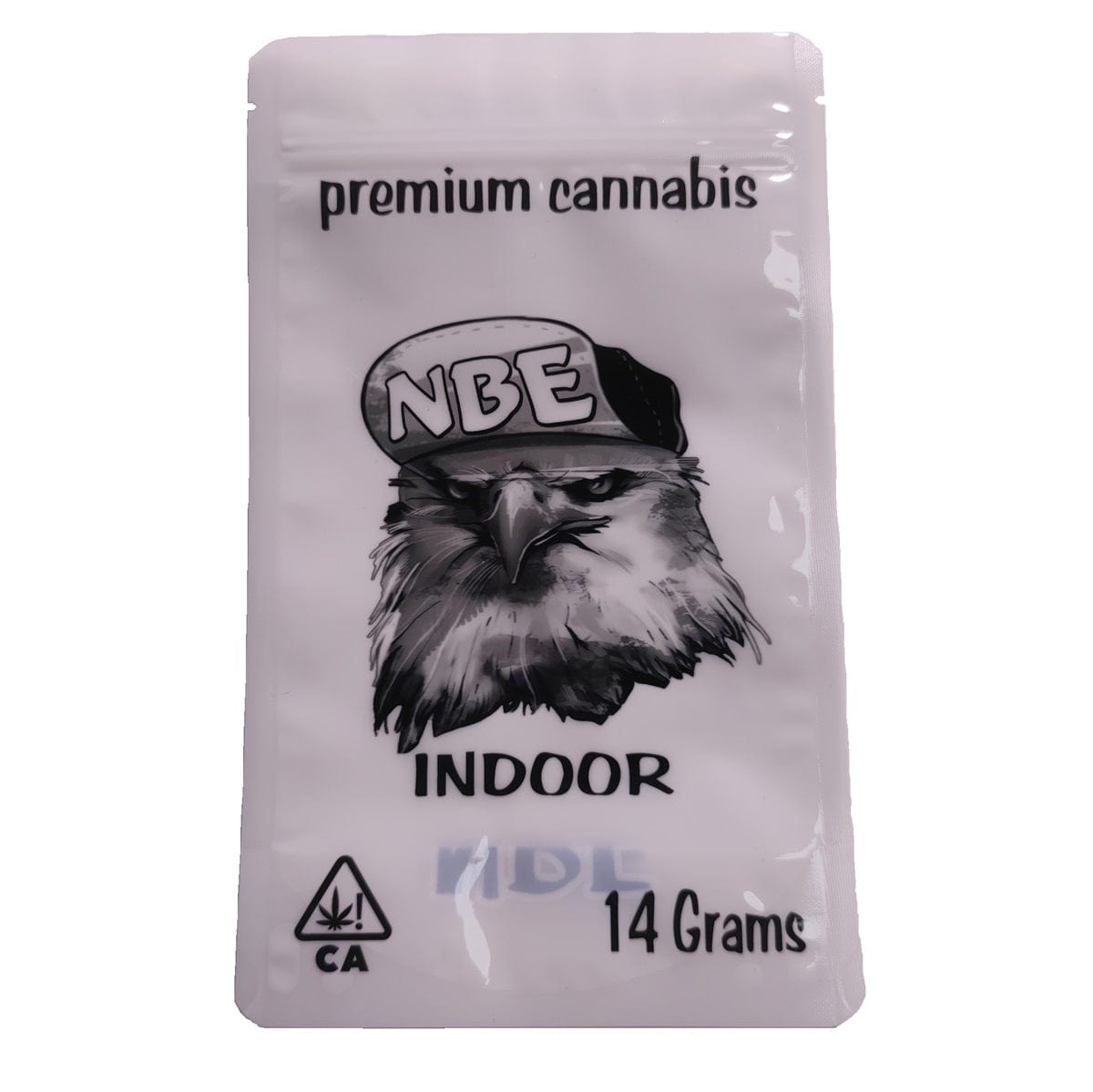 Custom Printed 14g Cannabis Mylar Bag Stand-up Pouch Weed Bag