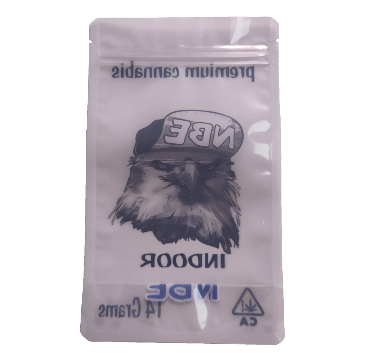 Custom Printed 14g Cannabis Mylar Bag Stand-up Pouch Weed Bag