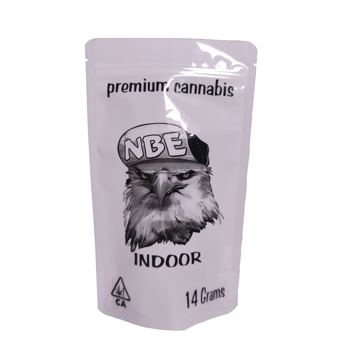 Custom Printed 14g Cannabis Mylar Bag Stand-up Pouch Weed Bag