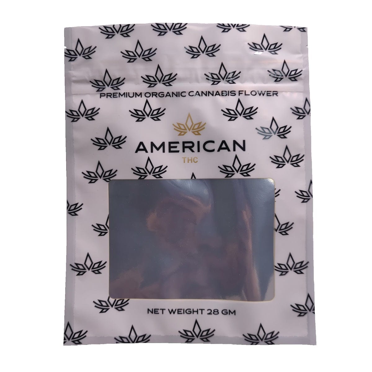 Custom Printed 28g Cannabis Mylar Bag Stand-up Pouch Weed Bag