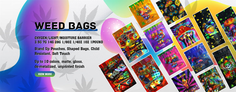 Custom Weed Bags Cannabis Pouches-JDLPackaging Banner