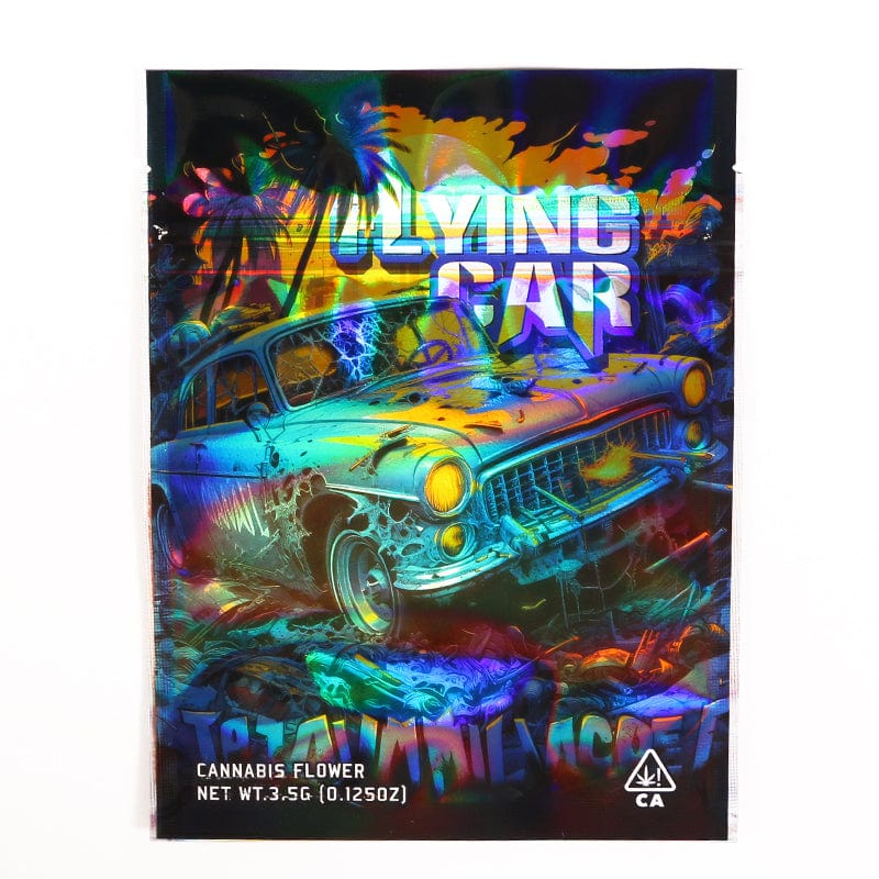 Flying Car 3.5g Cannabis Mylar Bags - Pre Made-Style3