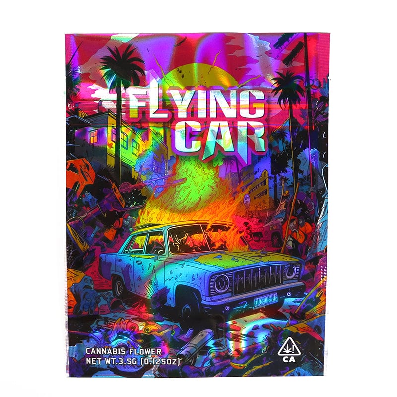 Flying Car 3.5g Cannabis Mylar Bags - Pre Made-Style5