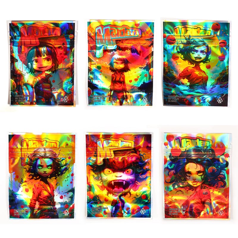 Maiden 3.5g Cannabis Mylar Bags - Pre Made