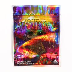 Mushroom 3.5g Cannabis Mylar Bags - Pre Made-Style1