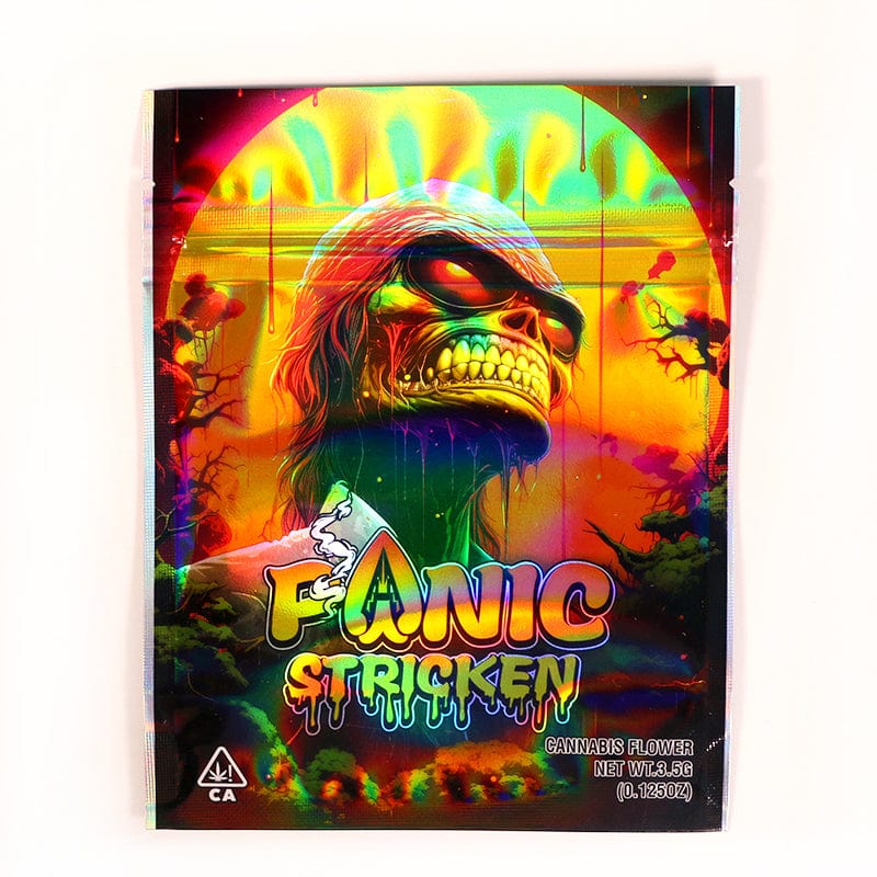 Panic Stricken 3.5g Cannabis Mylar Bags - Pre Made-Style4