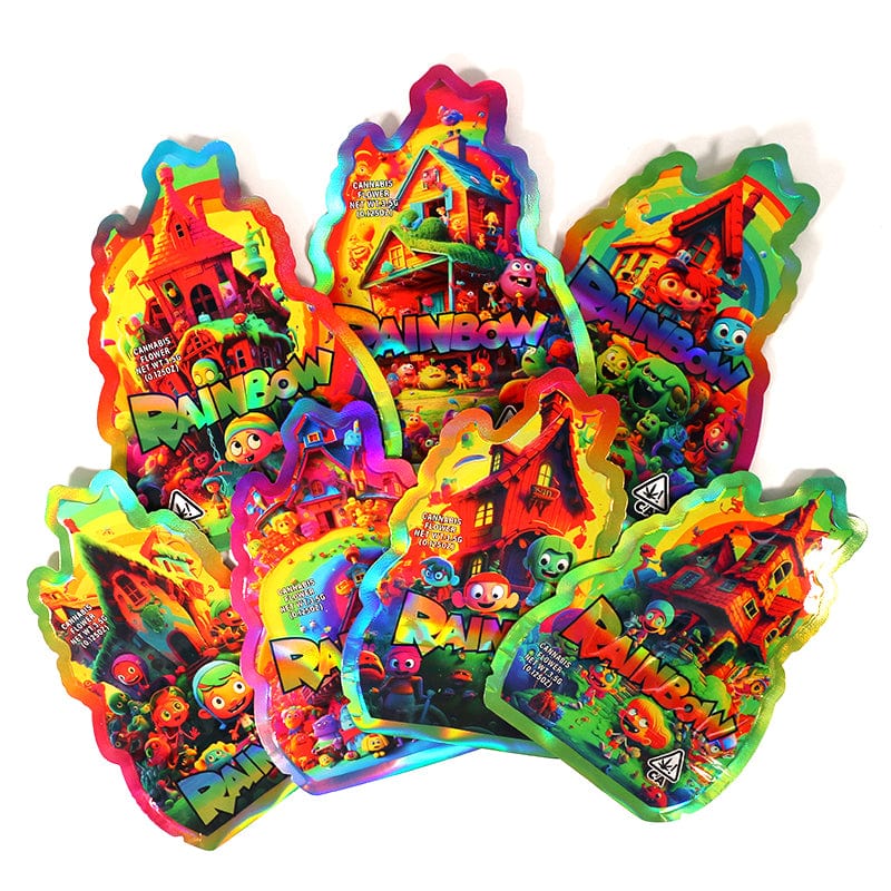 Rainbow(1) 3.5g Cannabis Mylar Bags - Pre Made