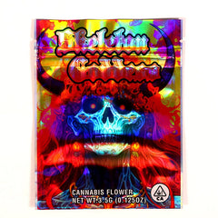 Skeleton Goddess 3.5g Cannabis Mylar Bags - Pre Made-Style3