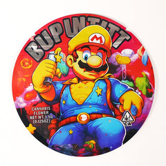 Super Mario 3.5g Cannabis Mylar Bags - Pre Made-Style1